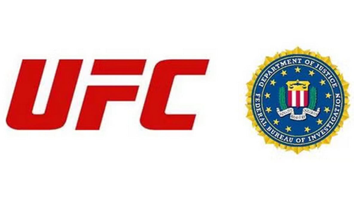 UFC fighters help train FBI trainees.