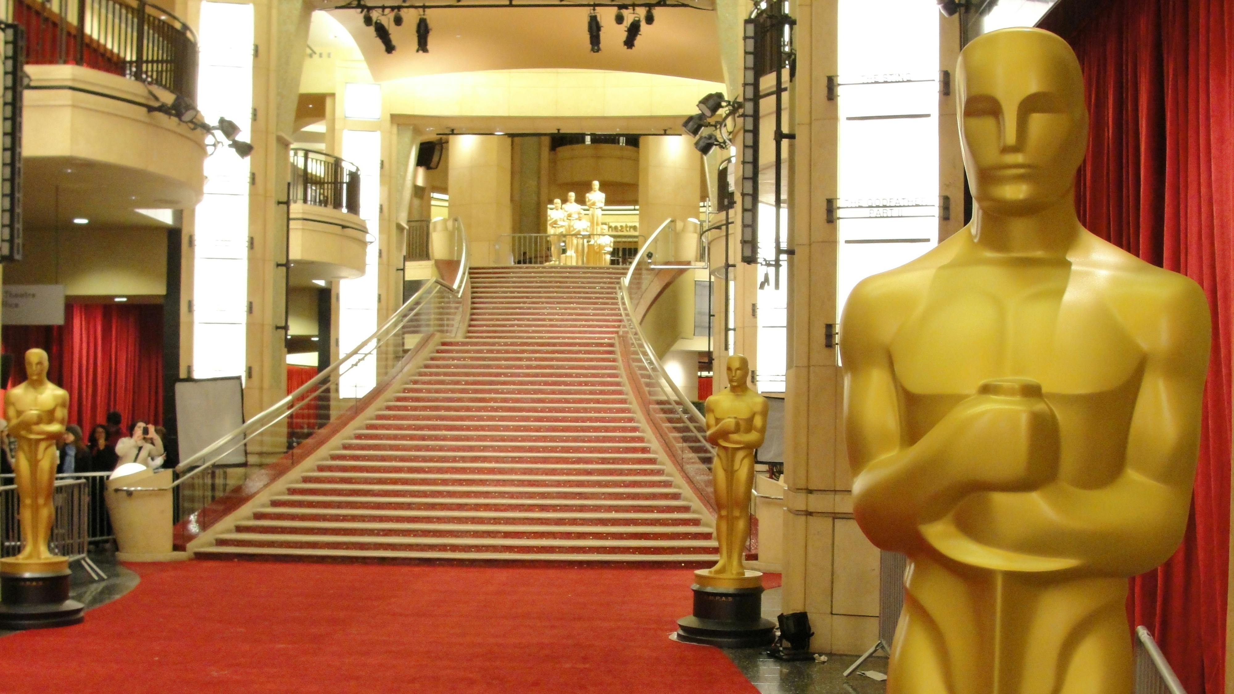 Beefed up security at the Oscars.