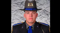 Connecticut State Police Trooper First Class Aaron Pelletier. Connecticut State Police Trooper First Class Aaron Pelletier.