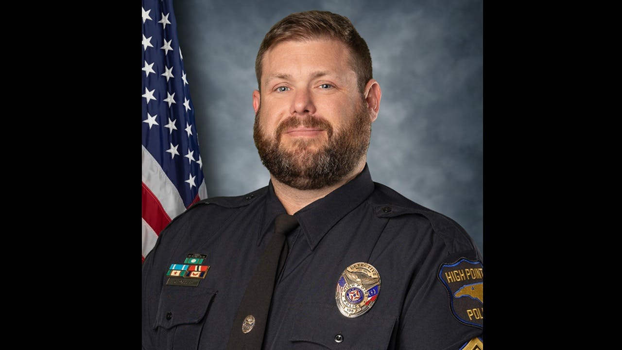 High Point Police Det. David Rosser.