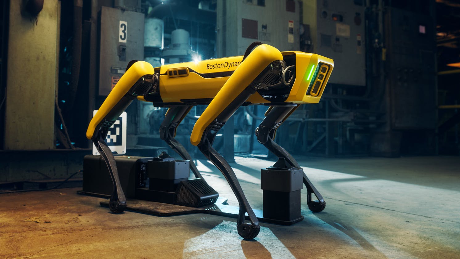 Boston Dynamics' robotic police dog