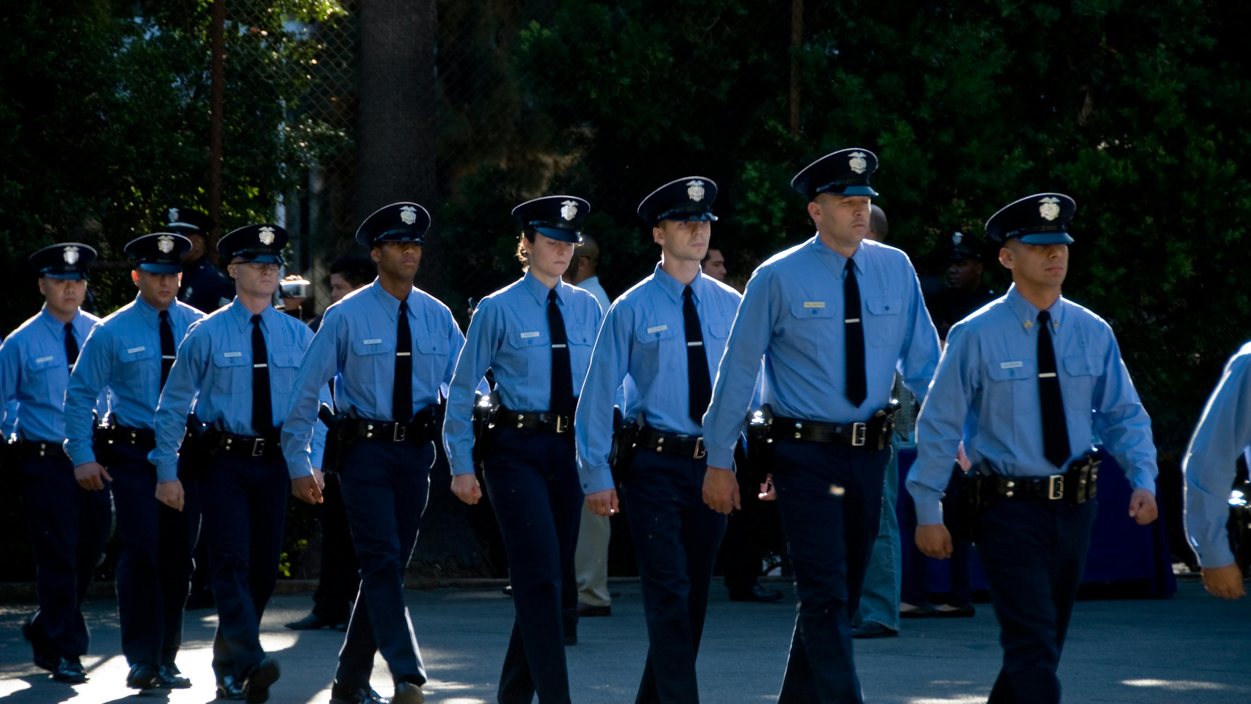 LAPD recruits