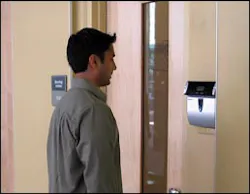 Iris readers from Panasonic are used at a UC-Santa Barbara nanotechnology research lab. Iris readers from Panasonic are used at a UC-Santa Barbara nanotechnology research lab.