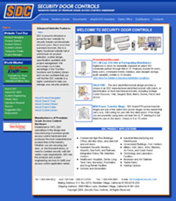 SDC's new website, www.sdcsecurity.com