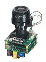The KT&C ACE-S38CH series camera offers board-mounted controls for such functions as line lock, day/night, BLC and more.