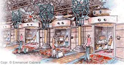 Drawing of Proposed ASASF Chamber Entrance Drawing of Proposed ASASF Chamber Entrance