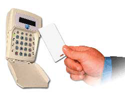 Pacom Systems' new reader will work as an access control pad and alarm keypad and will read HID iClass cards.