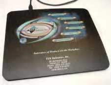 TEK Industries' new RFID reader is in the form of a mousepad.