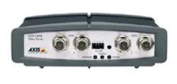The AXIS 240Q digitizes video from up to four analog cameras and provides high-quality video at up to six frames a second per channel. The AXIS 240Q digitizes video from up to four analog cameras and provides high-quality video at up to six frames a second per channel.