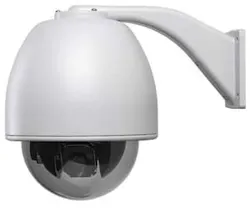 GE Legend dome camera is designed to offer highly smooth video operations along with a robust feature set. GE Legend dome camera is designed to offer highly smooth video operations along with a robust feature set.