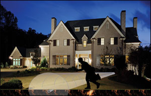 The Perimitrax system uses a buried cable to electromagnetically detection intrusion across the ground.