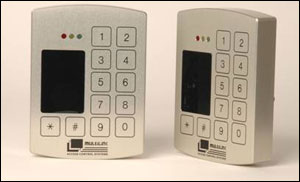 Wiegand, Proximity, keypad and fingerprint biometrics control all in one vandal-resistant reader, courtesy of Multilink's BIO-Flex readers.