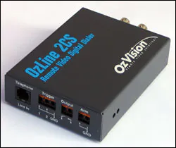 The OzLine 2CS dialer offers two alarm inputs and can transmit high-quality remote video images over telephone lines. The OzLine 2CS dialer offers two alarm inputs and can transmit high-quality remote video images over telephone lines.