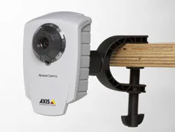 Axis' newest network video camera, the Axis 207, doesn't drop features for its size. Included is an MPEG-4 compression engine, a microphone for audio surveillance, and a progressive scan CMOS image sensor. It's especially designed for small business and Axis' newest network video camera, the Axis 207, doesn't drop features for its size. Included is an MPEG-4 compression engine, a microphone for audio surveillance, and a progressive scan CMOS image sensor. It's especially designed for small business and