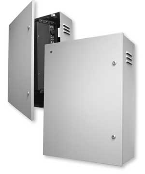 The AcuVision 1.0 panel combines controls for intrusion detection, access control and video.