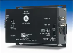 GE's Ethernav line has been expand to include DEV7100 CODEC to allows NTSC video, camera controls and audio signal to be sent over a 10/100 Base-T Ethernet network through a standard electrical and optical output. GE's Ethernav line has been expand to include DEV7100 CODEC to allows NTSC video, camera controls and audio signal to be sent over a 10/100 Base-T Ethernet network through a standard electrical and optical output.