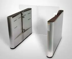 Smarter Security Systems has introduced its new Fastlane GlassGate for lobby security and corporate access control Smarter Security Systems has introduced its new Fastlane GlassGate for lobby security and corporate access control