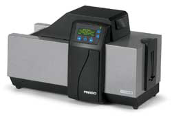 Fargo's new Print Security Management and Print Security Client system allows security directors to control the process of card creation across the network and to control networked printers like the Fargo HDP600 pictured above.