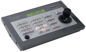 Infinova's new V2117 Keyboard/Joystick combo can directly control 31 devices, plus controls DVRs and a matrix swithcher.