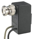 The NVT Model NV-216A-PV video transceiver is a passive (non-amplified) device that allows transmission of CCTV video and low voltage power over UTP cable.