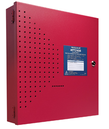 Honeywell Power Products' new HPF24S6 (pictured) and HPF24S8 power supplies are designed as standalone units, and can also be triggered by most 12 or 24 fire panels. They meet UL standards for strobe synchronization, and include an integral battery charge