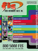 Fiber Instruments Sales has released its 2006 fiber optics catalog