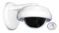 Micro Video Products' X-1000CE wall-mounted mini dome.