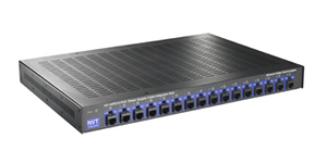 NVT's NV-16PS10-PVD hub supports up to 16 cameras, combines CCTV cabling and structured wiring transport.