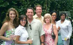 Attending from the Santa Ana offices of HSM Electronic Protection Services, Inc. are, (pictured L to R) Beth Tarnoff, HSM Corporate Marketing Coordinator; Debra Ross, Bert Ross, HSM National Account Manager, Chip Durham, HSM District General Manager, L Attending from the Santa Ana offices of HSM Electronic Protection Services, Inc. are, (pictured L to R) Beth Tarnoff, HSM Corporate Marketing Coordinator; Debra Ross, Bert Ross, HSM National Account Manager, Chip Durham, HSM District General Manager, L