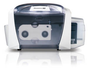 The Persona M30 card printer allows for monochrome printing in an easy to use format that can be applicable for visitor management and basic badging.