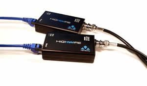 Veracity USA's Highwire Connect product allows coaxial cables to serve as the conduit for Ethernet transmissions.