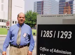Tim Giles is charged with the task of managing campus wide security for the Woodruff Arts Center, which has its facilities spread throughout many blocks of Atlanta's urban core. Tim Giles is charged with the task of managing campus wide security for the Woodruff Arts Center, which has its facilities spread throughout many blocks of Atlanta's urban core.