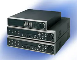CBC America's Digi-Master DVRs use MPEG-4 compression, and offer a USB-2 port and an optional CDRW drive. The DVRs are now available in 8- and 16-channel versions to complement the company's 4-channel DVR. CBC America's Digi-Master DVRs use MPEG-4 compression, and offer a USB-2 port and an optional CDRW drive. The DVRs are now available in 8- and 16-channel versions to complement the company's 4-channel DVR.