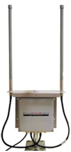 Fluidmesh's 2200 series system uses the 4.9 GHz public-safety and homeland security communications band. Fluidmesh's 2200 series system uses the 4.9 GHz public-safety and homeland security communications band.