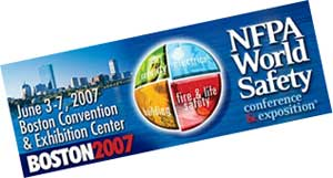 Security Dealer's Peter Harlick reports in from the tradeshow floor at NFPA 2007 World Safety Conference and Expo.