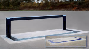 PRO Barrier's LightFoot vehicle access control barrier