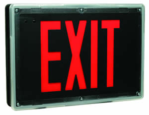 Chloride's new Tuff-Act exit signage