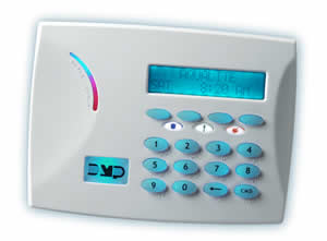 DMP's new 780 keypad demonstrator module for in-the-field sales.