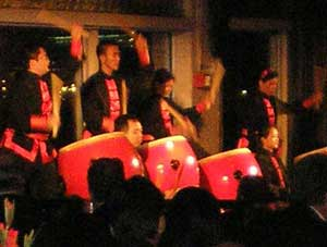 Entertaining attendees of the 2007 Tri-Association Awards Dinner was 'Drum Spirit of China', a group of superb traditional Chinese drummers.