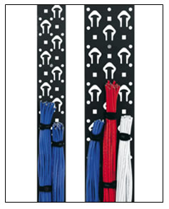 Middle Atlantic Products' New Vertical Lacer Strip Design