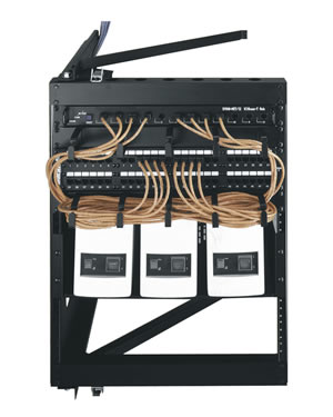 Middle Atlantic Products SFR series wall racks (pictured) will now be packaged in a 'flat pack' design, allowing for reduced shipping costs, less storage space.