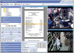 Milestone Systems' XProtect Transact v2.5 links IP video with retail transaction data.