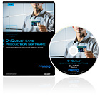 Fargo's OnQueue card production software is a scalable application that transforms multiple stand-alone ID card printers into one centralized system for large-volume card production.