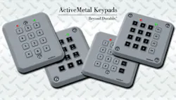 With touch-sensitive pads, plus weather, water and dust resistance, and raised sculpted keys with permanent markings, all built into a metal vandal-proof design, ITW's ActiveMetal access control keypads are designed for years of services. With touch-sensitive pads, plus weather, water and dust resistance, and raised sculpted keys with permanent markings, all built into a metal vandal-proof design, ITW's ActiveMetal access control keypads are designed for years of services.