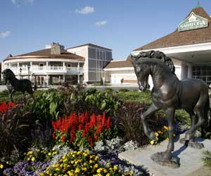 The Saratoga Gaming & Raceway facility located in Saratoga Springs, N.Y., which recently implemented Morse Watchmans' PowerCheck Guard Tour and KeyWatcher Key Control systems.