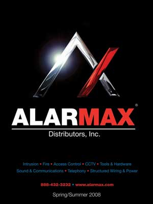 AlarMax's 2008 spring/summer catalogue cover