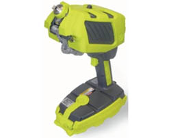 GE Security's new StreetLab Mobile handheld unknown chemical substance identification system. The handheld detector is expected to be complemented with an upgrade soon, which will also make it a biological substance detector.