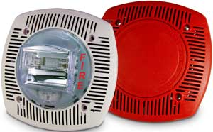 The Gentex WSSPK series wall mount speaker and 24VDC speaker/strobe provide reliable evacuation signaling and meets all code requirements for audio, visual and voice communication.