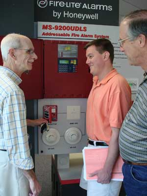 Dealers gain hands-on training at a free Fire-Lite fire systems training academy.