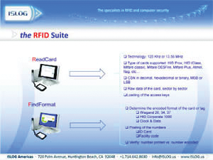 ISLOG&rsquo;S R.F.I.D. Suite is one of the solutions available in today&rsquo;s growing market of contactless smart card technologies.